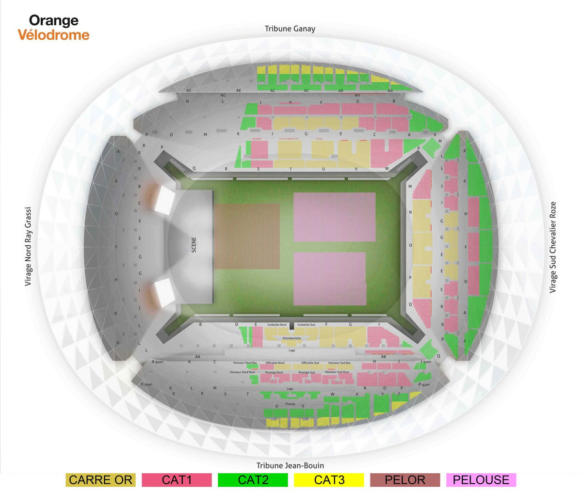Plan ORANGE VÉLODROME